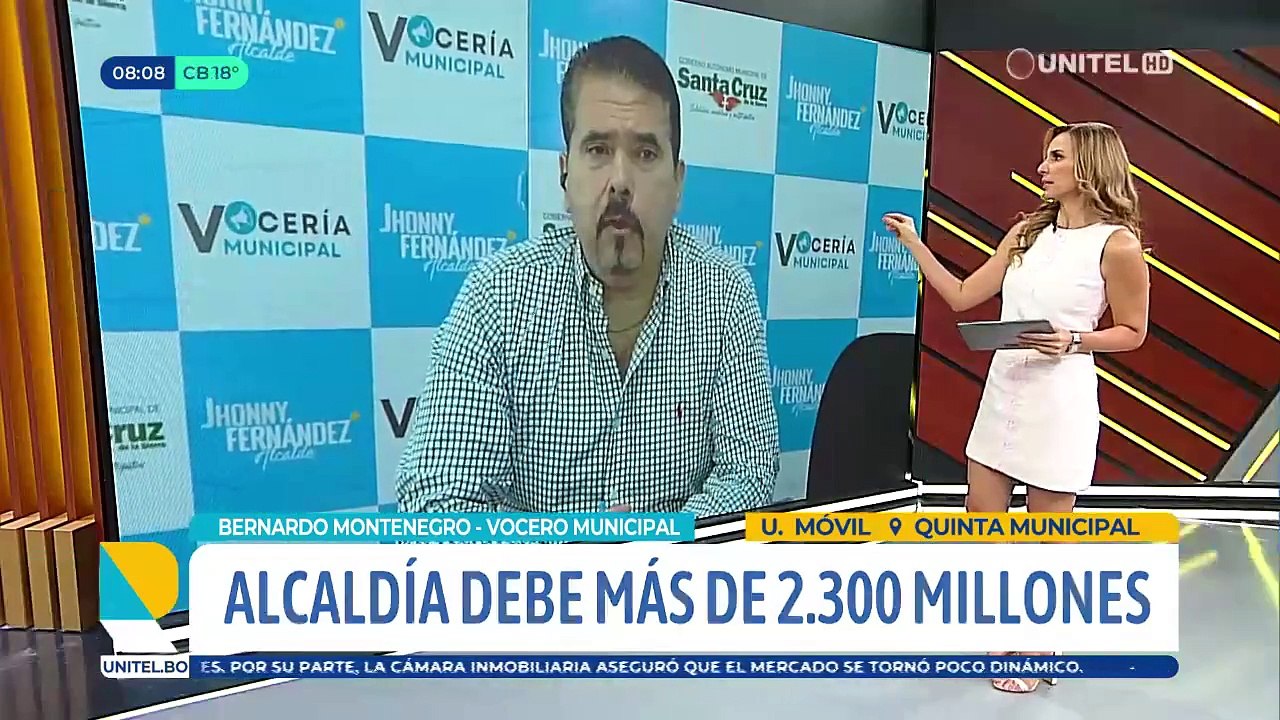 “Hay deudas con todos los rubros” y “son muchas” reconoce vocero municipal de Santa Cruz de la Sierra​​​​​