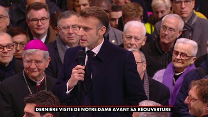 Emmanuel Macron : «Le général Jean-Louis Georgelin a été le visage et la voix du chantier»