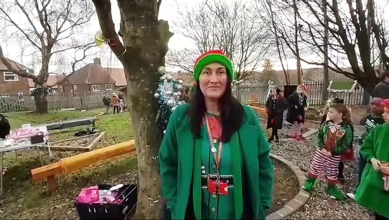 Sunderland academy turned into an Elf School with a visit from Santa himself
