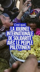 Journée internationale de solidarité avec les peuples palestiniens