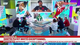 Dimitri Payet, actuellement joueur au Vasco da Gama au Brésil, a confirmé son retour futur à l'Olympique de Marseille (OM).