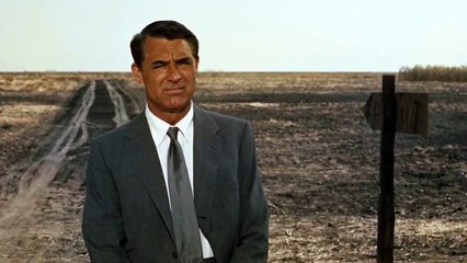 Escena del ataque del fumigador - Norte por noroeste (1959) de Alfred Hitchcock