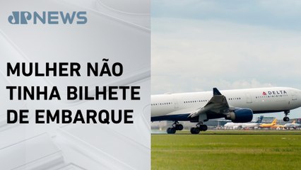 Passageira se infiltra em voo de Nova York para Paris