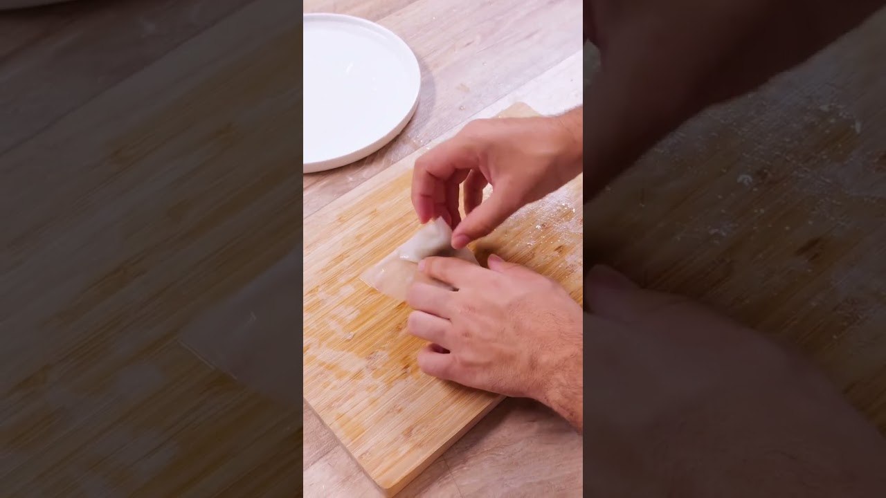 Des raviolis frits super croustillants à la crevette ! 😋 | 750g