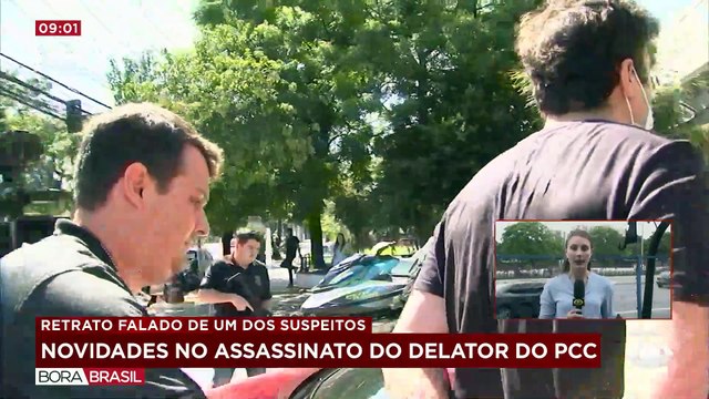 Polícia divulga retrato falado de suspeito de matar Vinicius Gritzbach em aeroporto de SP