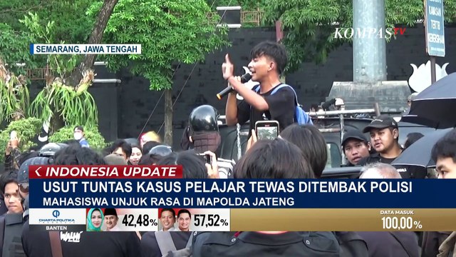 Jenazah Pelajar Korban Penembakan Polisi Diotopsi, Mahasiswa Gelar Demo Tuntut Usut Tuntas Kasus