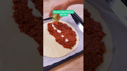 Vous n'arrivez pas à choisir entre lasagnes et calzone ? On a ce qu'il vous faut 🍝​🤩​  | 750g