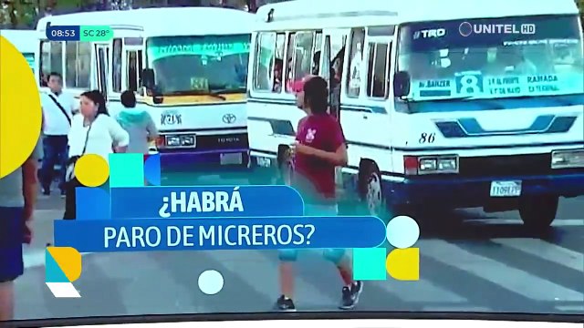 Micreros confirman paro indefinido desde el lunes 2 de diciembre
