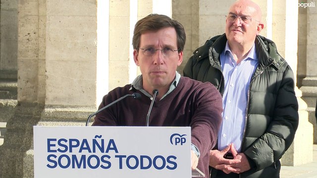Almeida cree que si Aldama prueba el 10% de lo dicho Sánchez está muerto