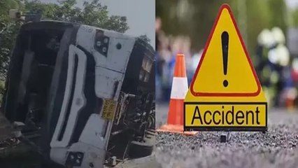 महाराष्ट्र के गोंदिया में बस पलटी, 9 की मौत, मुख्यमंत्री एकनाथ शिंदे ने किया सहायता राशि का ऐलान