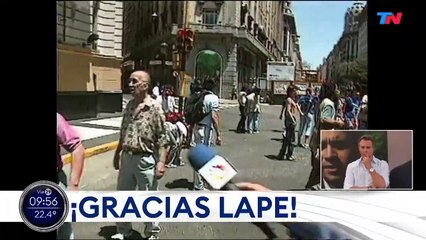 La despedida  de Sergio Lapegüe de TN - video 1