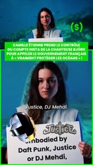 SIMONE - GREEN : Camille Étienne prend le contrôle du compte insta de la chanteuse Björk pour appeler le gouvernement français à "vraiment protéger les océans" !