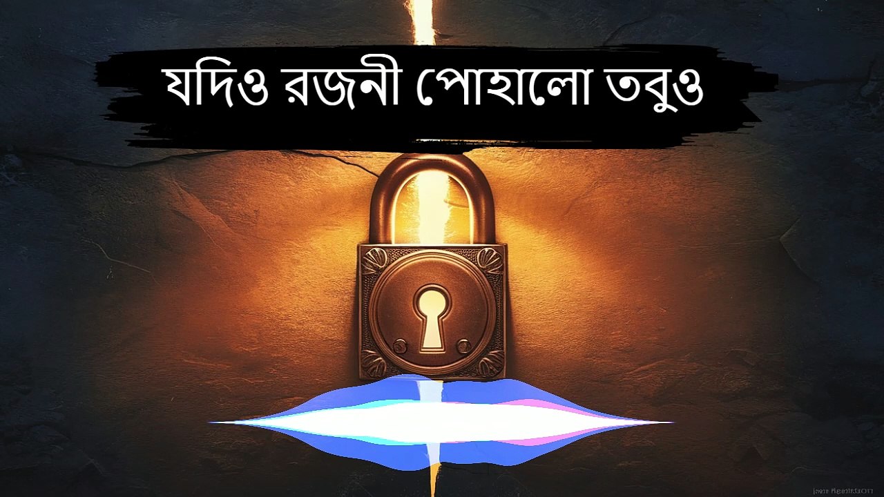 যদিও রজনী পোহালো তবুও,
