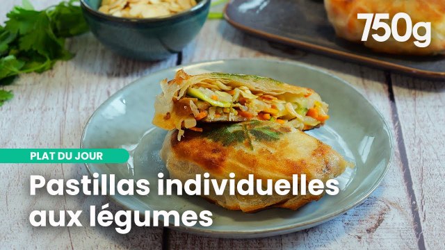 Recette de pastillas individuelles aux légumes | 750g