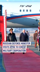 Russian defense minister visits DPRK to cement military cooperation