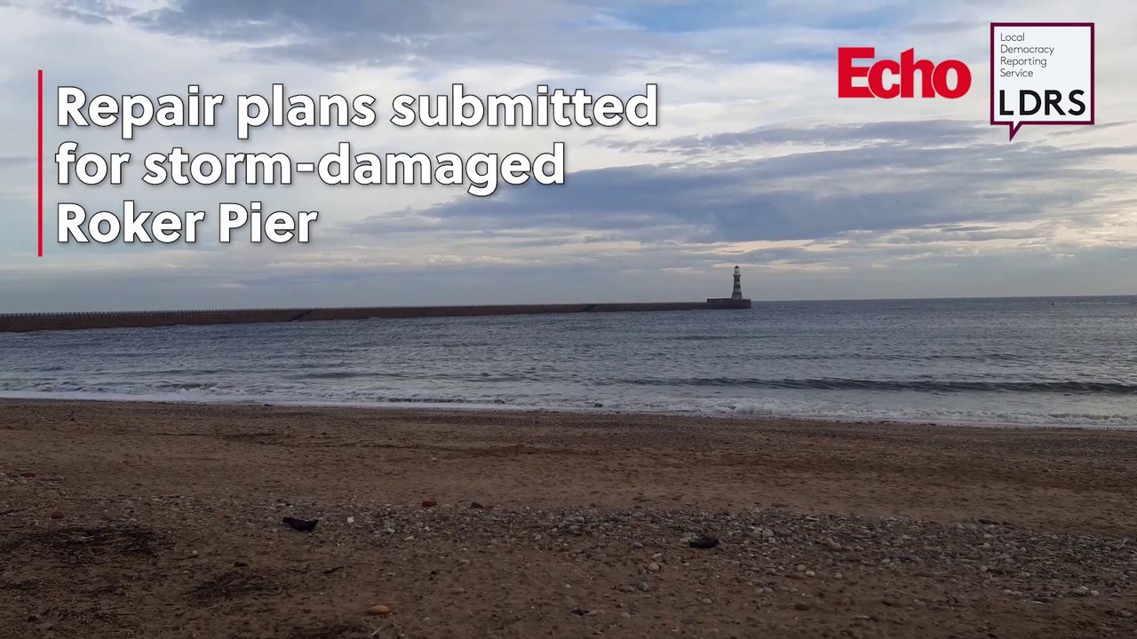 Repairs plan submitted for storm-damaged Roker Pier