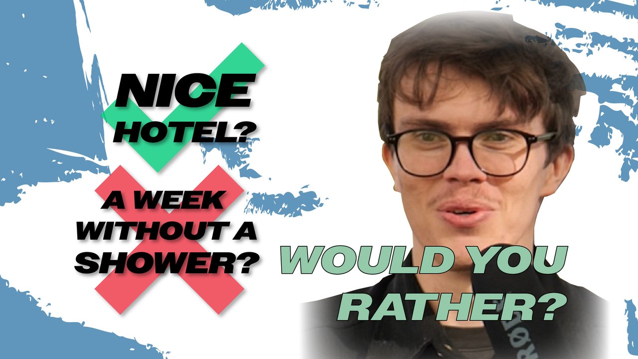 Would you rather: Luxury hotel but no showering allowed or a terrible hotel? ✈️