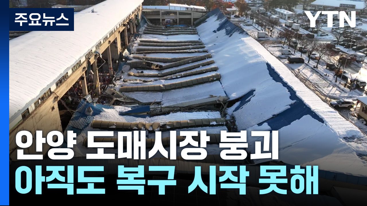 폭설에 무너진 시장..."복구는 시작도 못 하고 막막" / YTN