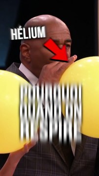 Pourquoi on a une voix cheloue quand on aspire de l'hélium ?