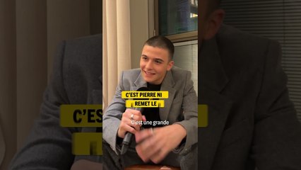 Malik Frikah a reçu son premier prix pour sa présentation dans L'Amour Ouf !