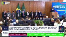 Lula, Tarcísio e Nunes fecham projeto de R$ 10,65 bilhões para transporte público em São Paulo