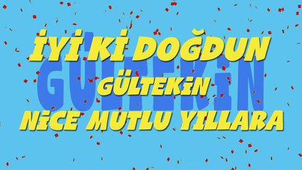 İyi ki doğdun GÜLTEKİN - İsme Özel Ankara Havası Doğum Günü Şarkısı (FULL VERSİYON) (REKLAMSIZ)