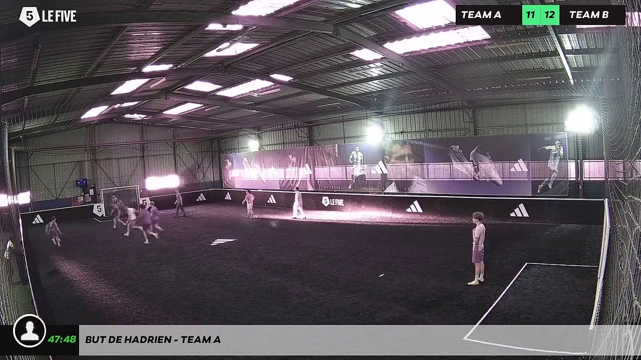 But de Hadrien - Team A