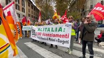 Sciopero generale, la manifestazione dei sindacati a Roma