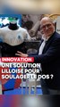Une innovation lilloise pour soulager le mal de dos au travail !