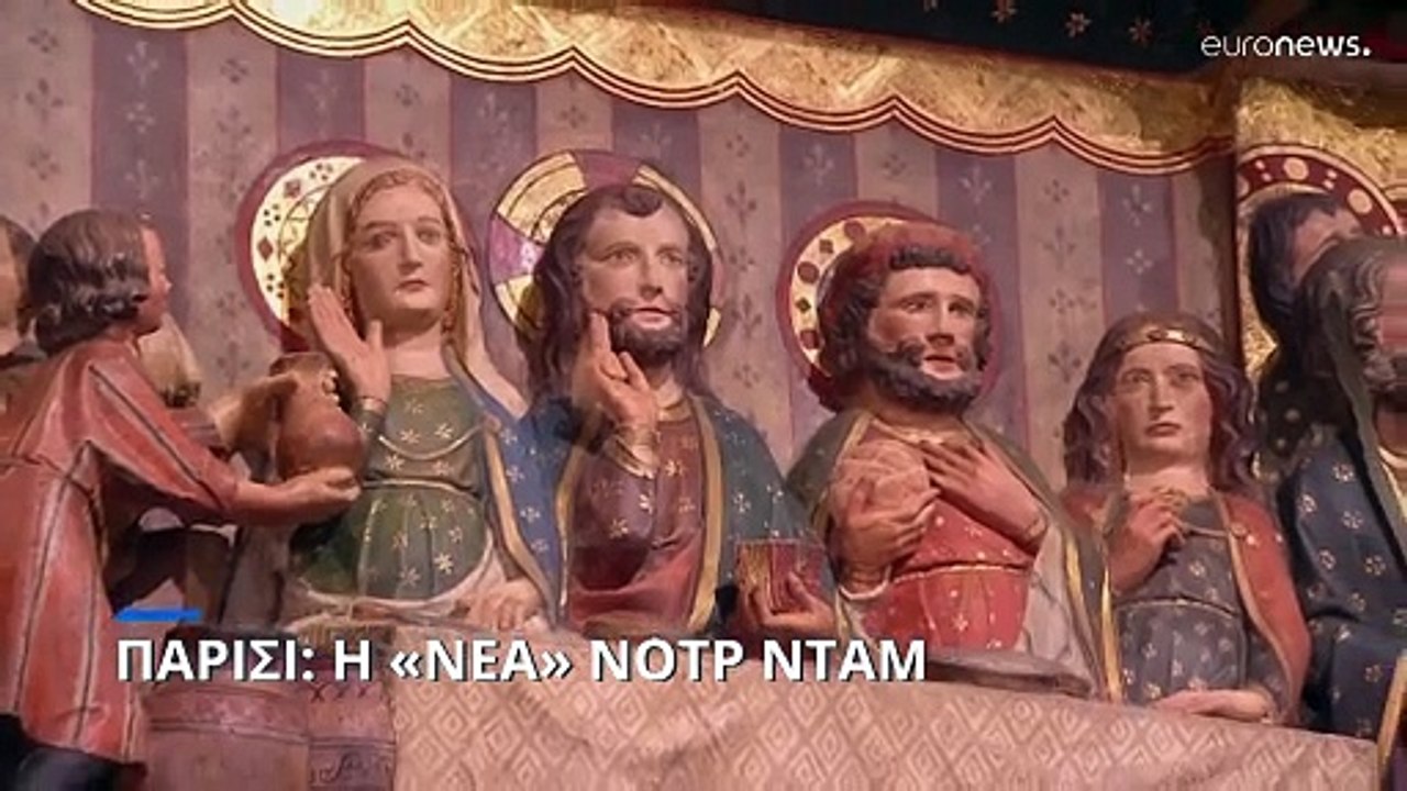 Στο ανακαινισμένο εσωτερικό της Παναγίας των Πα...