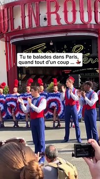 Des fois, tu te balades tranquillement devant le Moulin rouge quand tout d’un coup… un show exceptionnel !💃🏼✨ 🎁 Tous nos bons plans à retrouver en bio ! ❤️‍🔥 👉🏻 Abonne-toi au Petit Mauda pour plus d'inspiration ! 🌳 ©️ Crédits : @marieanne270 #p