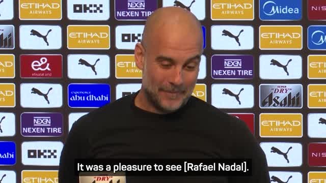 Guardiola reveals retirement conversation with Nadal