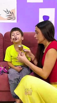 HELP! My Kid ONLY Eats Sweets 😱 Healthy Ice Cream Recipe 🍦 #123go #Parenting #Cooking