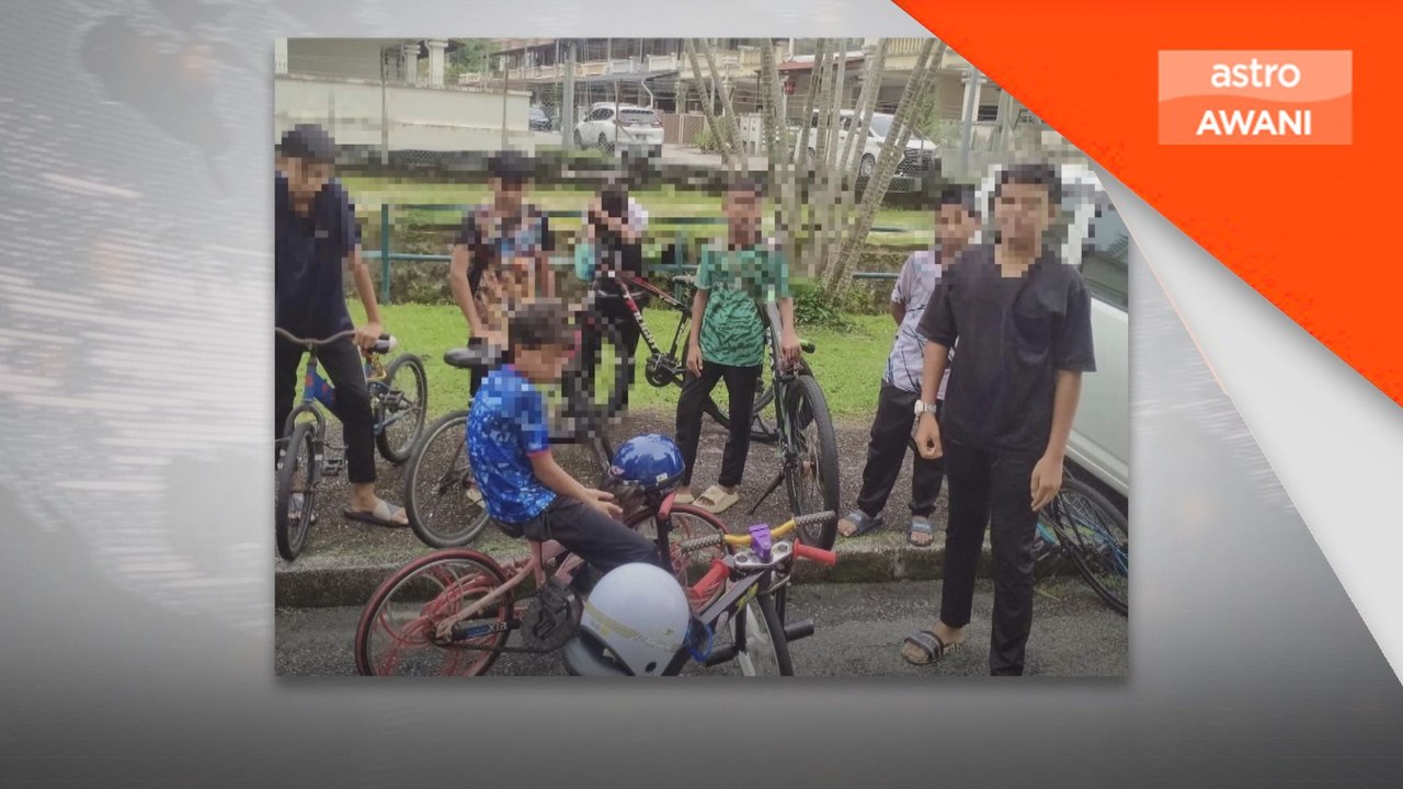 Polis tahan tujuh kanak-kanak main basikal lajak secara berbahaya
