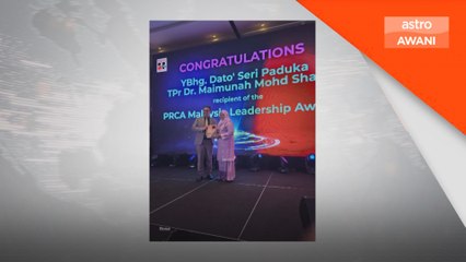 Datuk Bandar KL terima Anugerah Malaysian Leadership