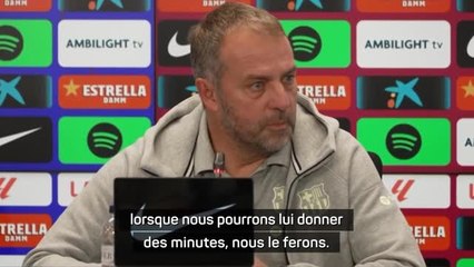 Barça - Flick sur De Jong : "Lorsque nous pourrons lui donner des minutes, nous le ferons"