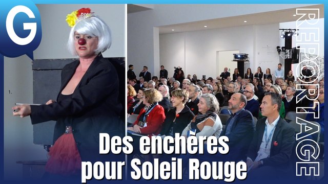Reportage - L'art contemporain en soutien des clowns hospitaliers !