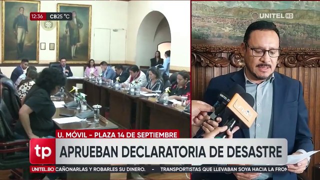 Concejo de Cochabamba aprueba ley de declaratoria de desastre municipal para distritos afectados por deslizamientos