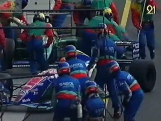 F1 1994_Manche 12_Pioneer Gran Premio d'Italia_Course (en français - Sports 21 - Belgique) [RaceFan96]