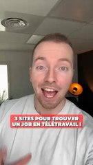 3 sites pour trouver un job en teletravail