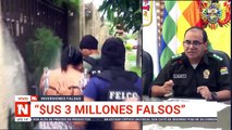 Desarticulan banda de estafadores, informe policial; encontraron más de Bs 3 millones falsos