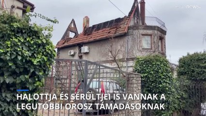 Halottja és sérültjei is vannak a legutóbbi ukrajnai orosz támadásoknak