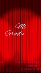 INVITACION PARTICIPACION GRADOS BACHILLER UNIVERSIDAD HOMBRE MUJER MIXTA