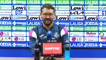 Rueda de prensa de Bordalás previa al Real Madrid vs. Getafe