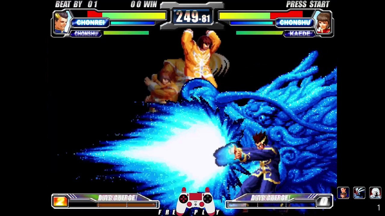 NeoGeo Battle Coliseum- Jin Chonrei & Jin Chonshu - Arcade Mode - Hardest - King Lion Route [Edited]