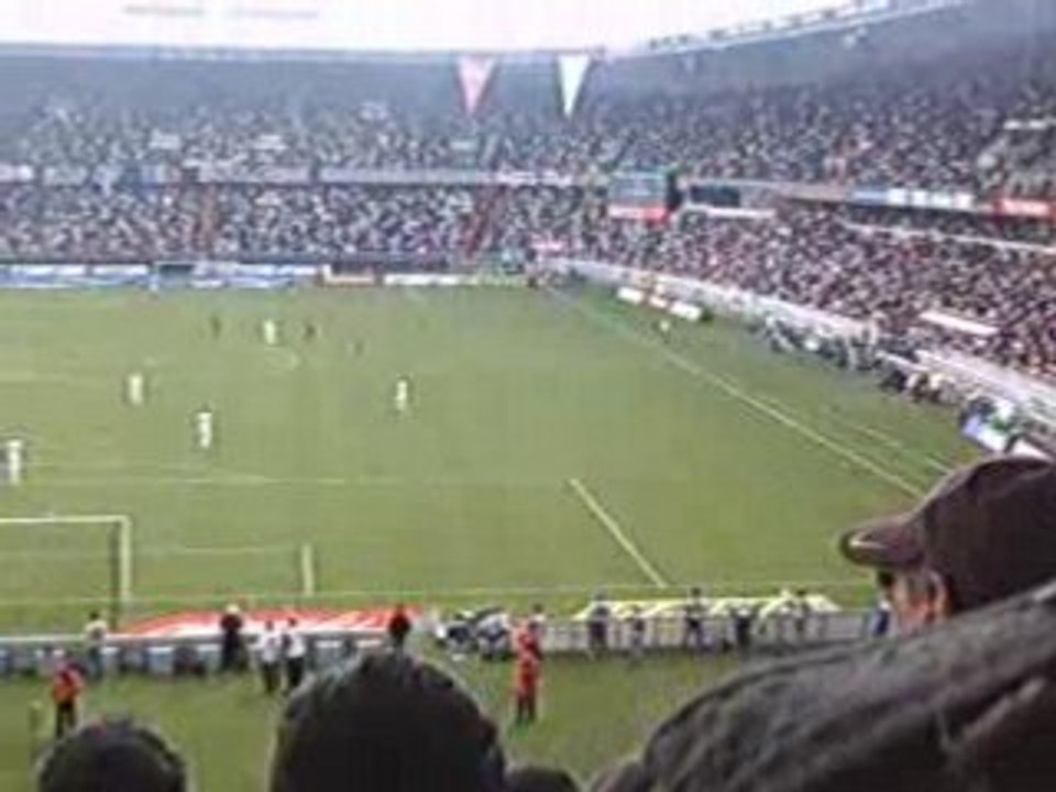 PSG-auxerre ambiance fin de match auteuil