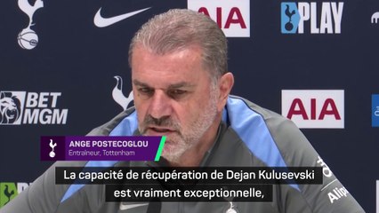 Pour Postecoglou, Kulusevski a la même mentalité que Cristiano Ronaldo