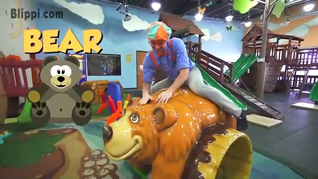 Blippi at the Indoor Playground to Learn Colors _ Educational Videos for Toddlers