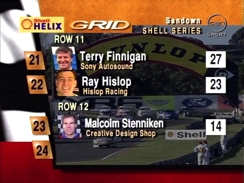 V8 Supercars 1997 - Sandown - Race 3