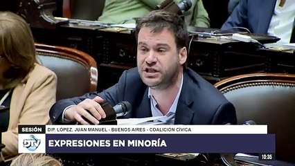 Diputado López, Juan Manuel - CC-ARI - Expresiones en minoría 28-11-2024